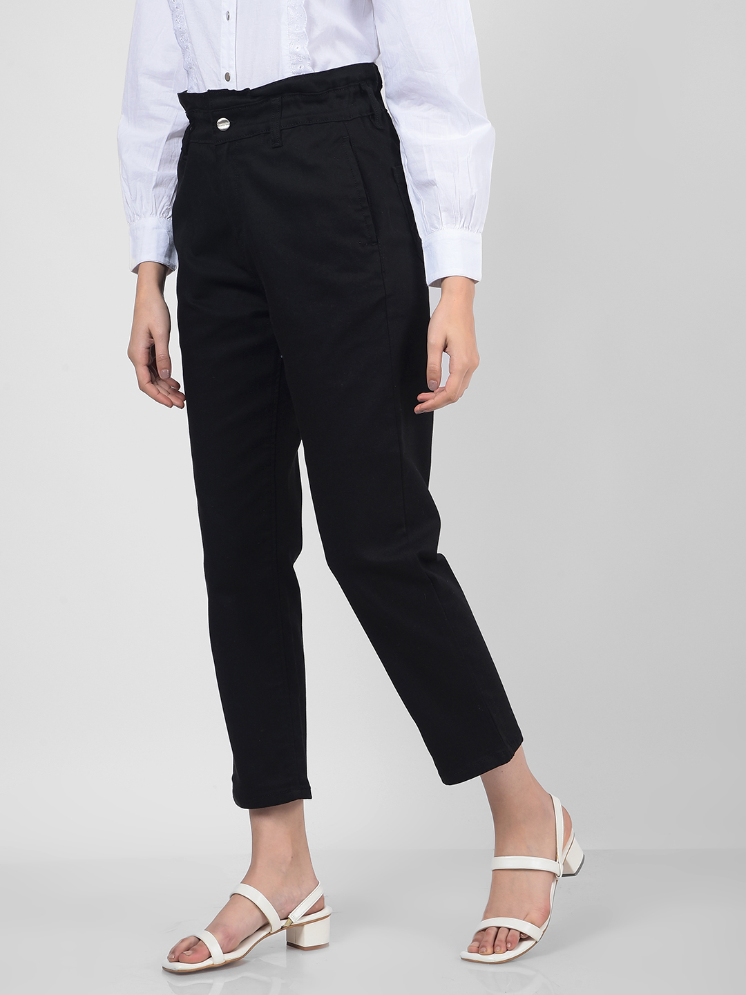 Numero Uno Women Solid Black Jeans